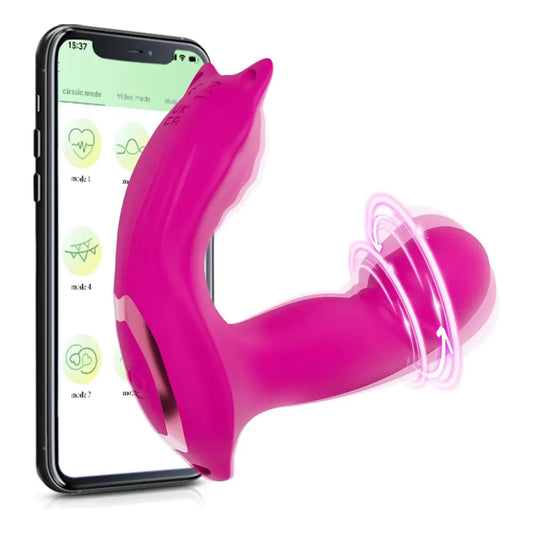 Vibrador Wearable para Parejas con App “El Abrazo” – Control a Distancia Internacional