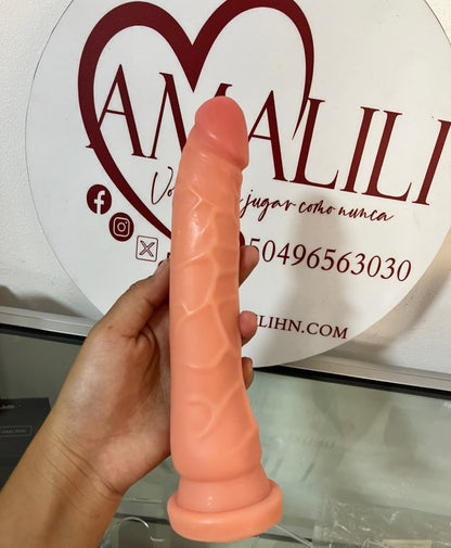 "El Inquieto" DILDO REALISTA 8.8” CON BASE DE SUCCIÓN – EXPERIENCIA NATURAL TOTAL