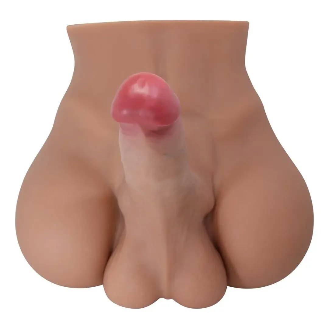 Torso Masculino Realista con Masturbador – 2 en 1 Crazy Bull