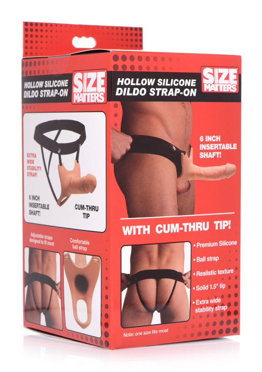 🖤 ARNES CON DILDO HUECO PREMIUN – AUMENTA TAMAÑO, PLACER Y CONFIANZA