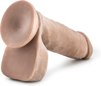 Dildo Realista 8” SensaFeel Dual Density con Ventosa – Au Naturel