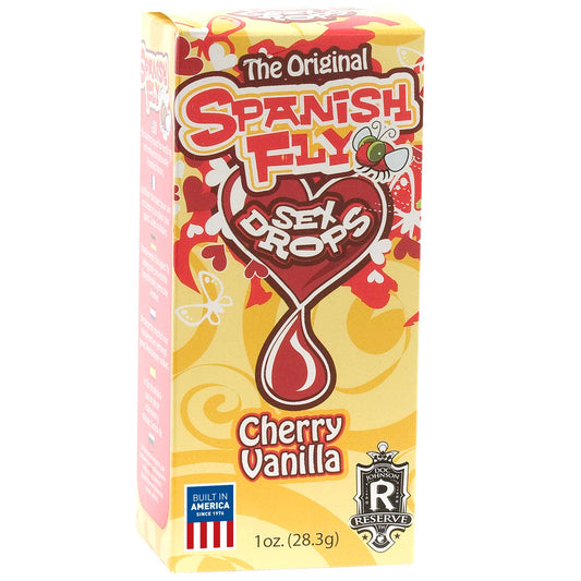 SPANISH FLY CHERRY VANILLA – GOTAS AFRODISÍACAS UNISEX SABOR CEREZA VAINILLA (30 ML)