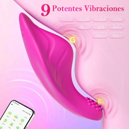 Vibrador Conchita invisible Smart Panties DE APP