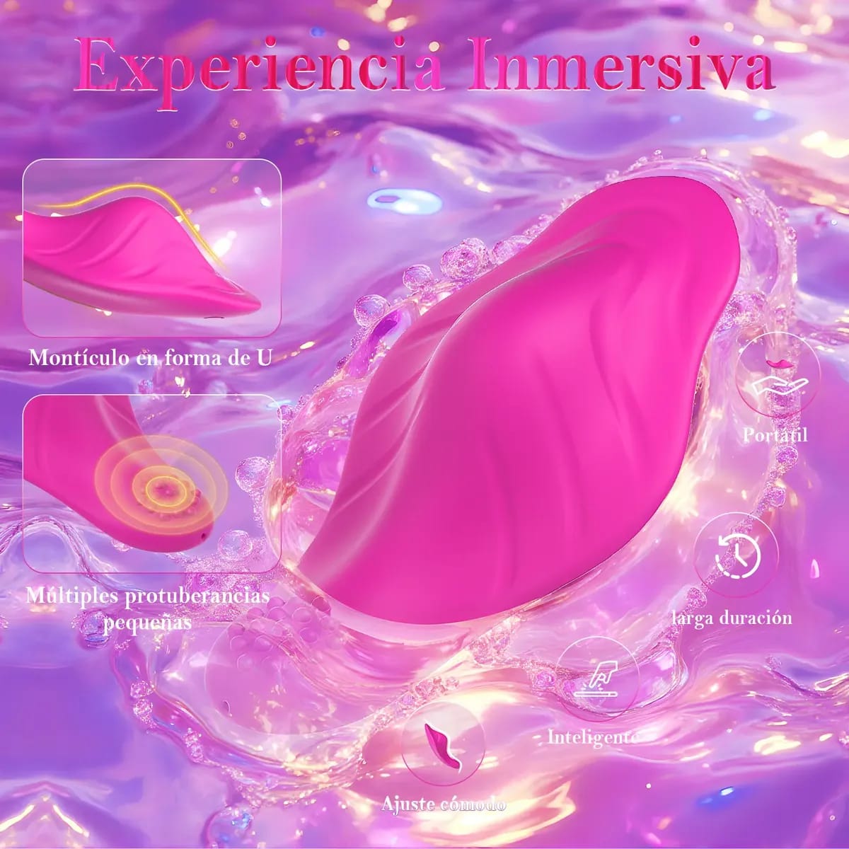 Vibrador Conchita invisible Smart Panties DE APP