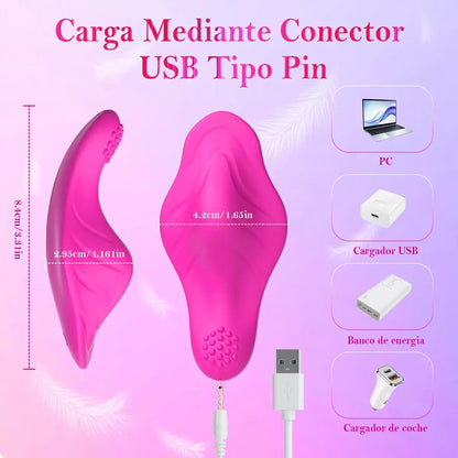 Vibrador Conchita invisible Smart Panties DE APP