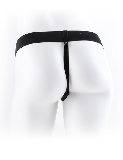 Arnés Strap-On Hueco con Testículos 7” Fetish Fantasy – Pipedream
