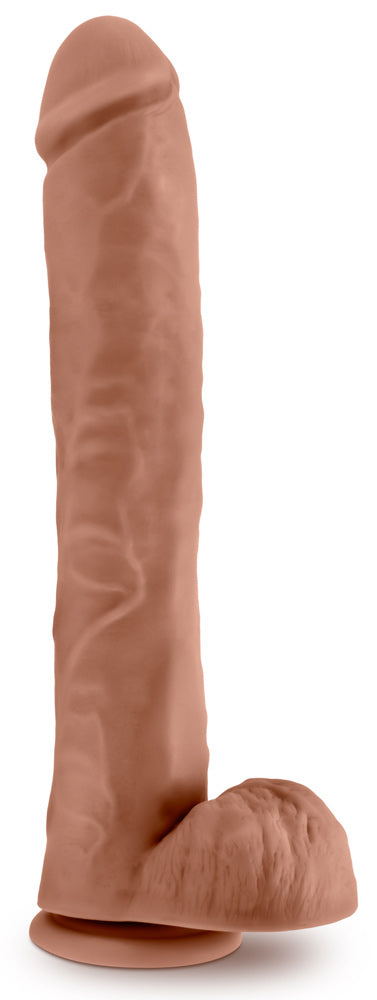 El Daddy-dildo realista con ventosa 14"