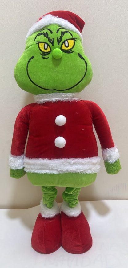 💚 PELUCHE GRANDE DEL GRINCH VESTIDO DE SANTA