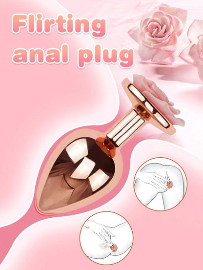 PLUG ANAL ROSA GOLDEN