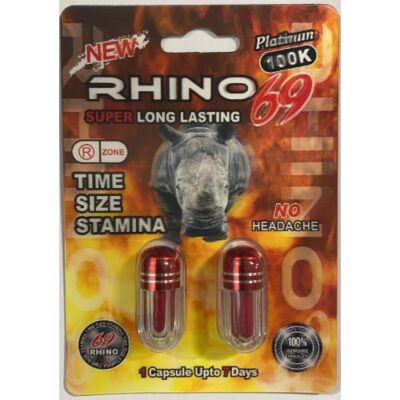 POTENCIADOR SEXUAL MASCULINO RHINO 69