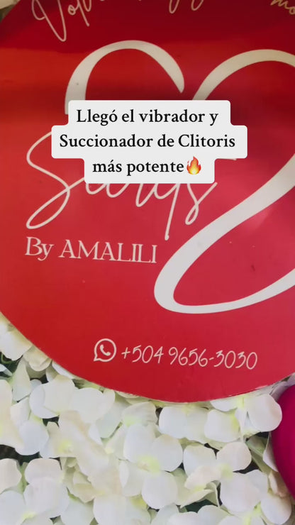 VIBRADOR ESTIMULADOR DE PUNTO G Y SUCCIONADOR DE CLITORIS