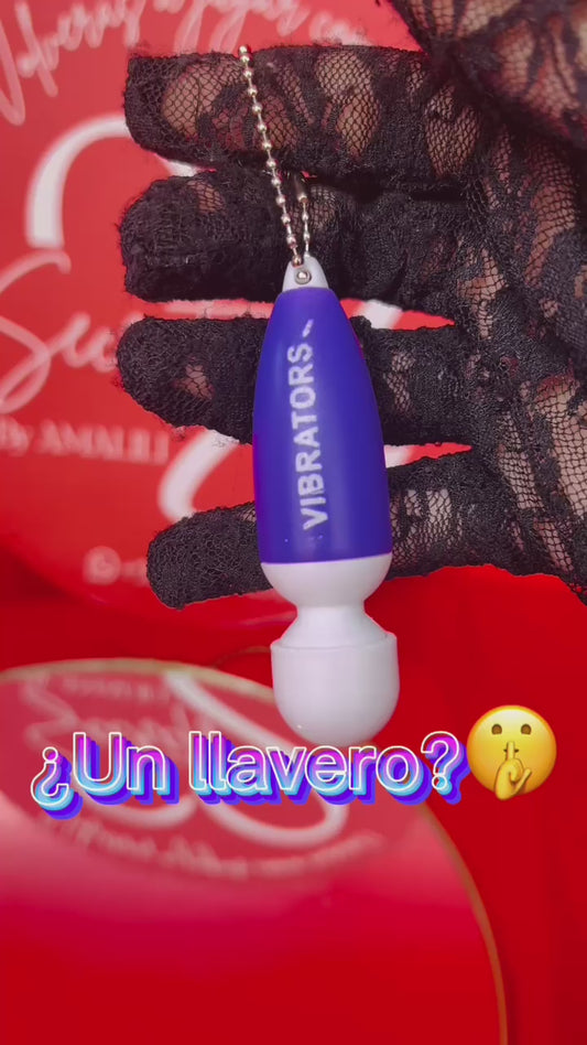 MINI VIBRADOR MICROFONO LLAVERO