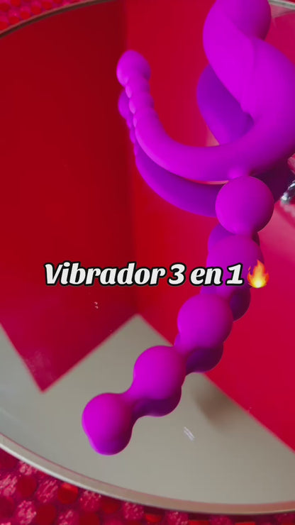 VIBRADOR 3 EN 1