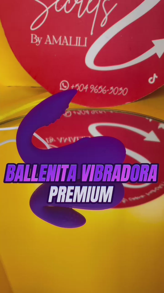 VIBRADOR BALLENA PREMIUM DE APP INTERNACIONAL