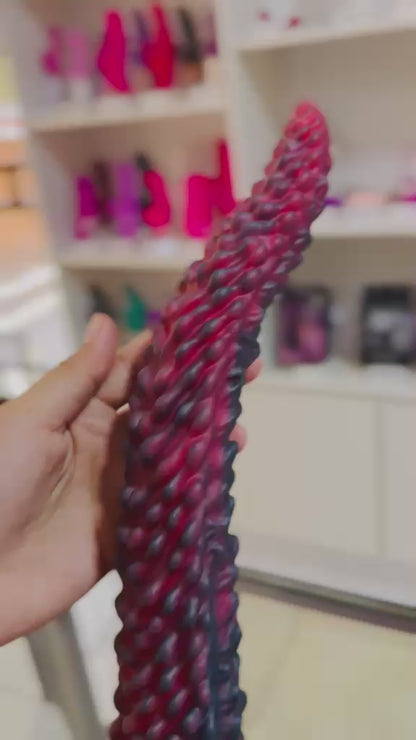 Alien – Dildo Premium de Silicona con Textura 3D y Base de Succión