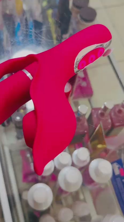 Conejo Telescópico 3X – Vibrador de Empuje Recargable con Triple Estimulación