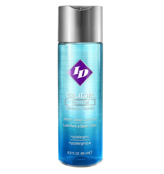 Lubricante íntimo ID glide base agua natural feel 130 ml