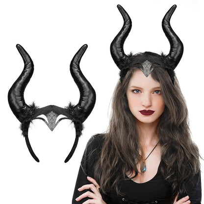 DIADEMA CUERNOS MALEFICA