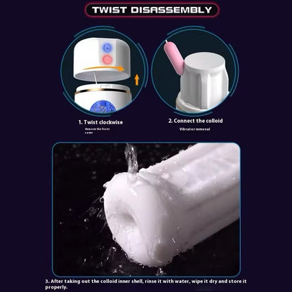 Cool Cup Masturbador Masculino Automático con Modos de Estimulación