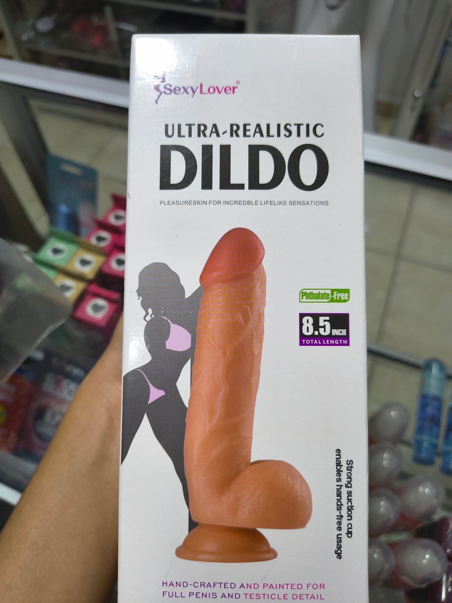 DILDO ULTRA REALISTA 8.5 GRUESO