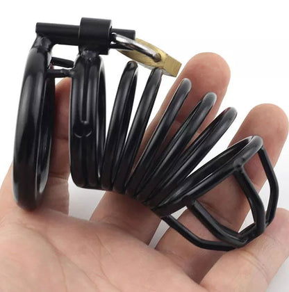 Jaula de casticidad para pene de metal