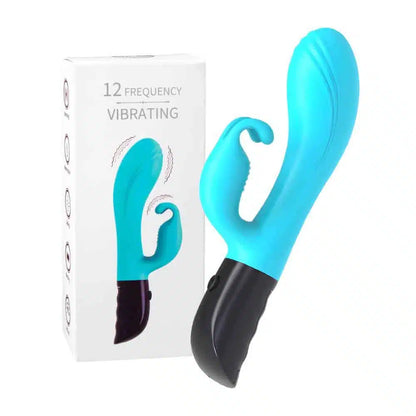 Vibrador Rabbit Doble Estimulación 12 Modos