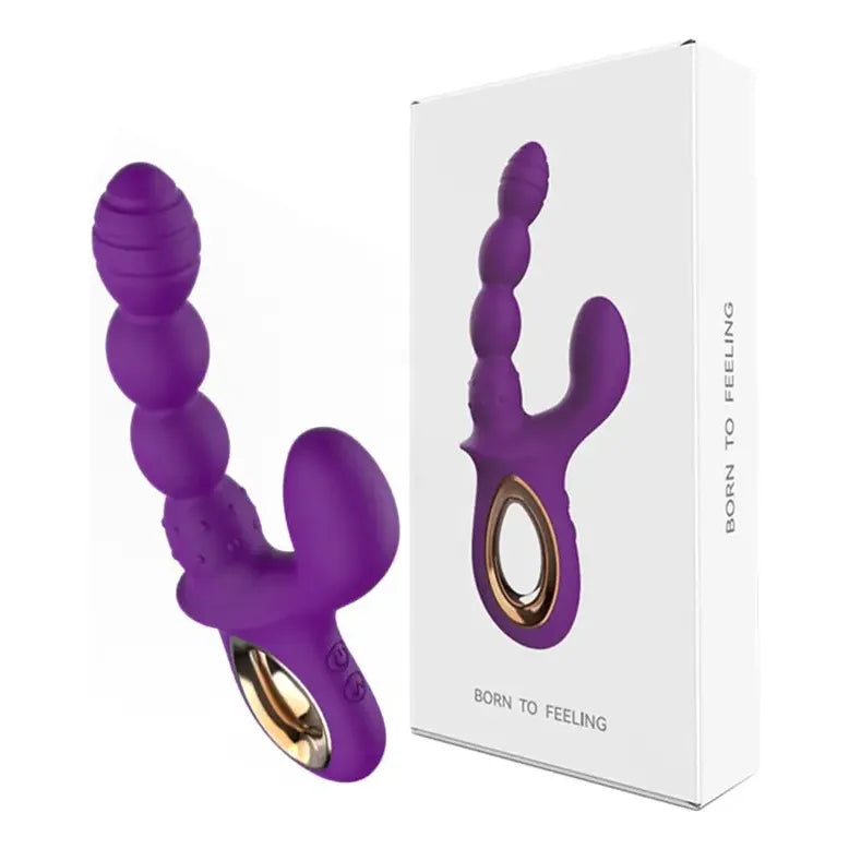 Valentina Rabbit Perlado | Vibrador Recargable de Silicona