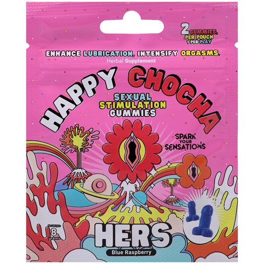 Happy Chocha Schlong HERS – Gummies de Estimulación Sexual para Ella 🌸