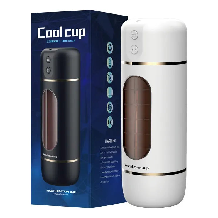 Cool Cup Masturbador Masculino Automático con Modos de Estimulación