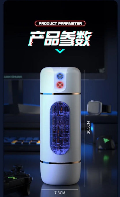 Cool Cup Masturbador Masculino Automático con Modos de Estimulación