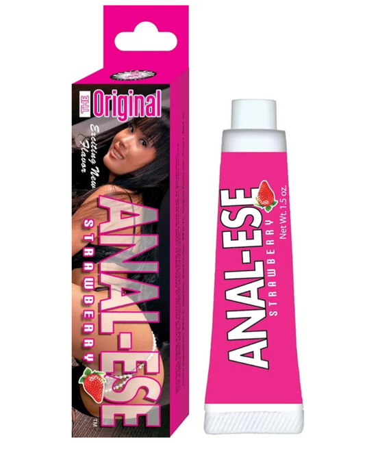 Lubricante anestesico anal ese de sabor fresa -1.50 onza