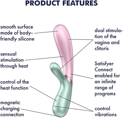 Satisfyer Conejo de App Hot Lover vibrador