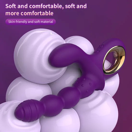 Valentina Rabbit Perlado | Vibrador Recargable de Silicona