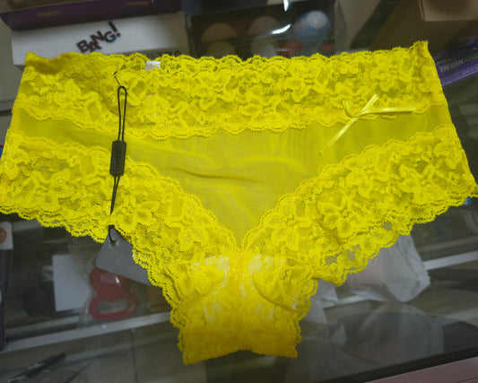 PANTY BLONDA AMARILLO