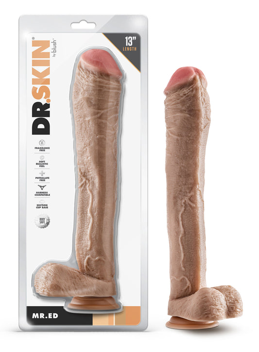 Mr. Ed dildo el largurin realista con ventosa 13"