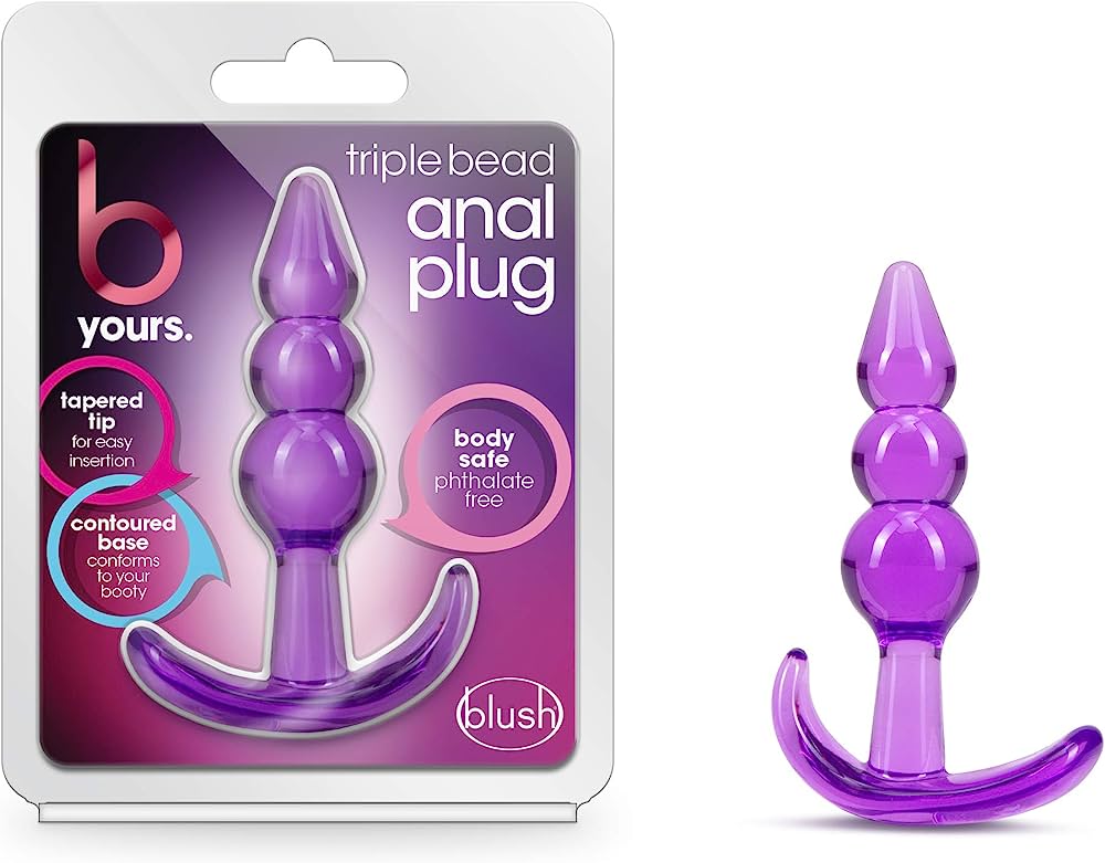 PLUG ANAL TRIPLE BEAD