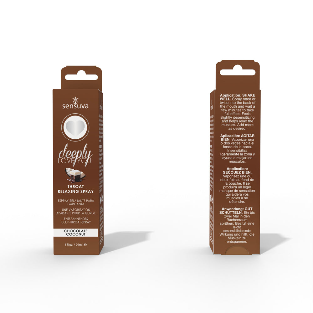 Spray relajante para la garganta Deeply love you