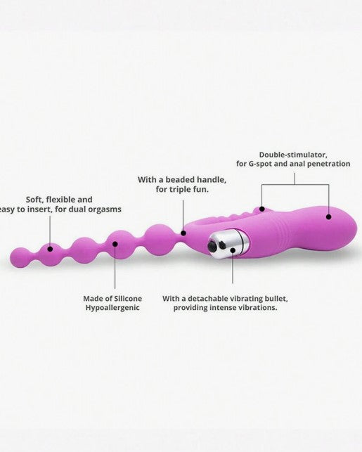 VIBRADOR 3 EN 1