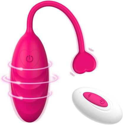 VIBRADOR COLA DE CORAZON DE CONTROL REMOTO